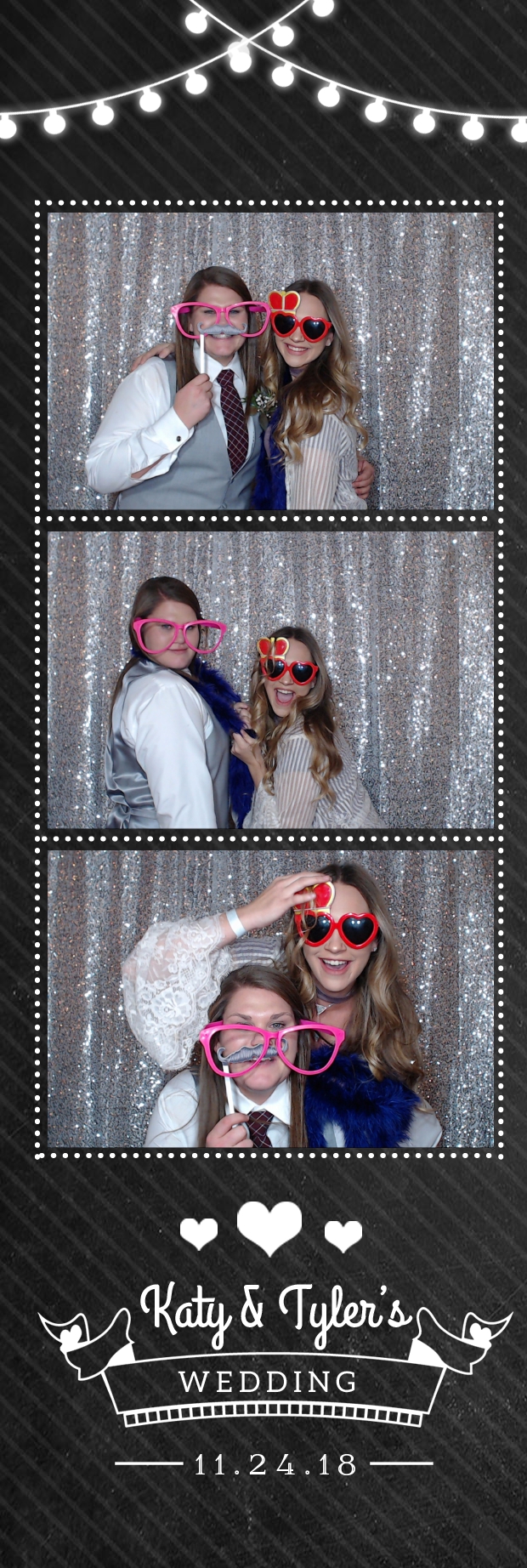 Katy and Tyler's wedding  | View more photos from the event at gallery.photoboothbillings.com/u/PhotoBoothBillings/Katy-and-Tylers-wedding